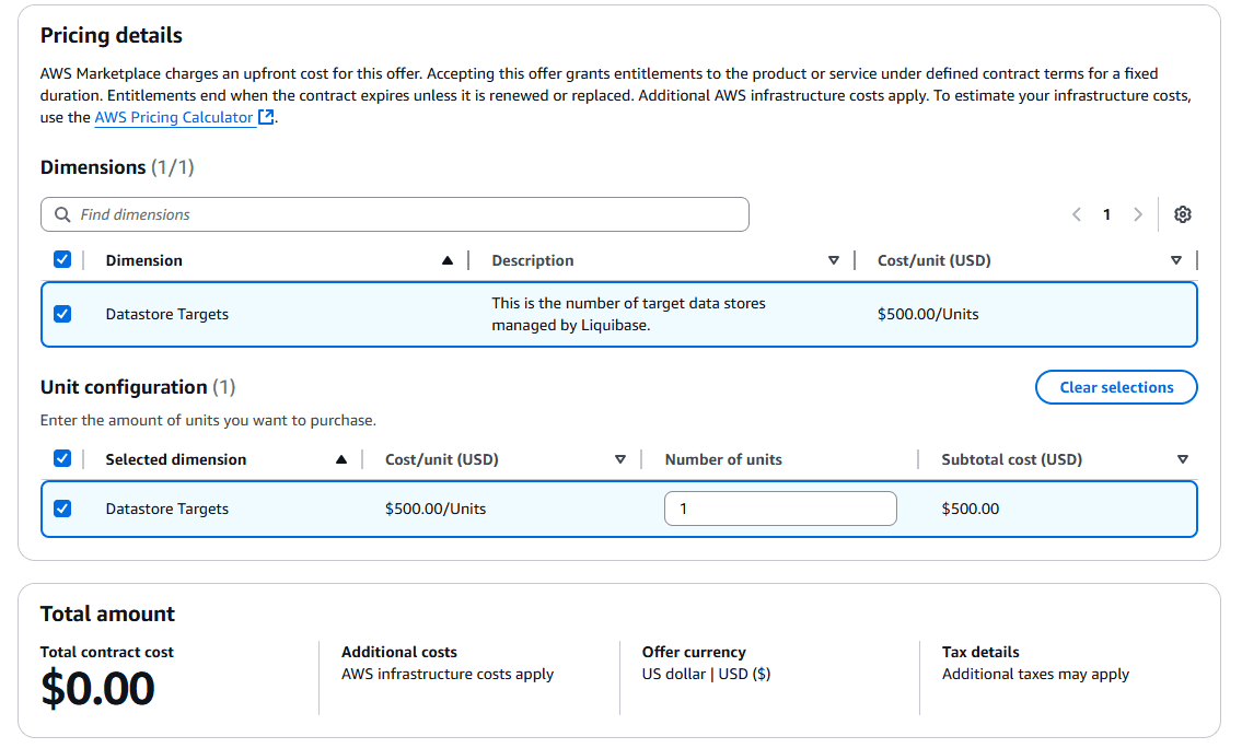5.0 SECURE Purchase Liquibase Secure on AWS - Image with Tooltip - Secure rebrand