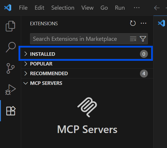 VSCode Installed Extensions