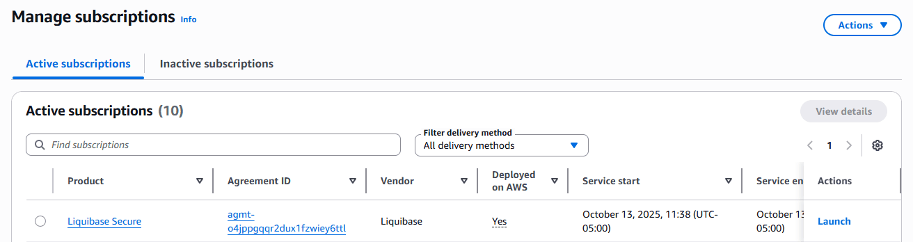 5.0 SECURE Purchase Liquibase Secure on AWS - Image with Tooltip - 7 Secure rebrand